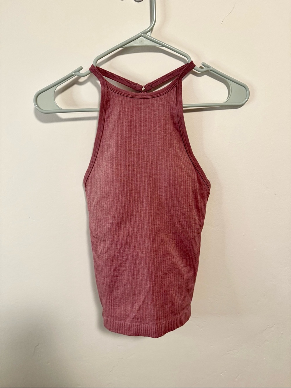 lululemon athletica Ribbed Halter Tank - Mauve